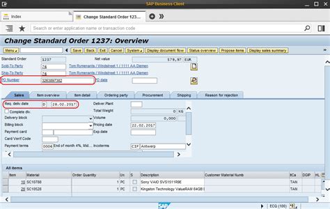 Tcode for Change <b>Purchase</b> <b>Order</b>. . Purchase order history table in sap